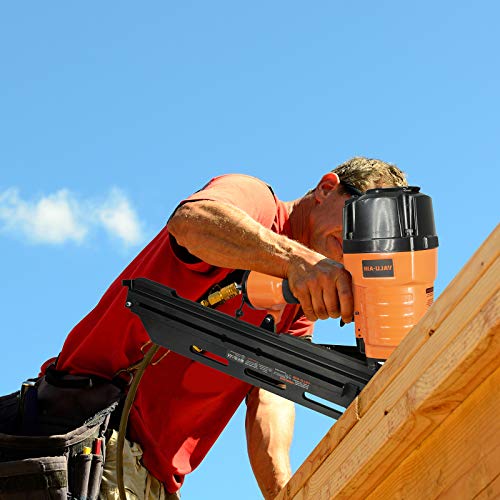 Valu-Air 9021C 21 Degree Full Round Head Framing Nailer 3-1/2"