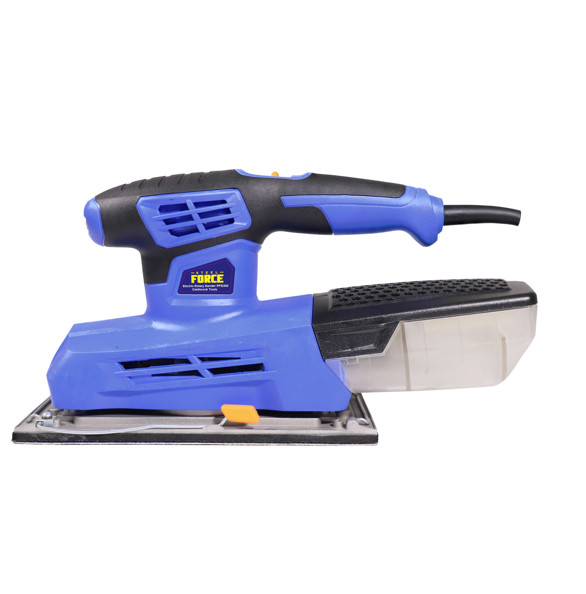 Steel Force PFS300 2.5 Amp 6000-12,000 OPM 9×4.5 inch Sheet Sander with Super Large Sanding Base and Variable Speed