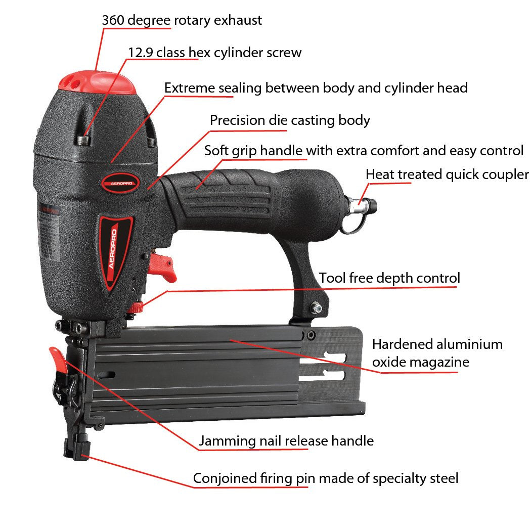 AeroPro T64RA 16 Gauge 2-1/2" Finish Nailer